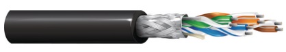 Cat 5e Cable, SF/UTP, PVC, 4 Pair, AWG 24 - Cat 5e cable