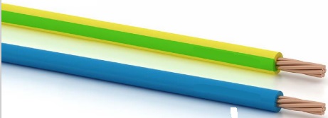 VOB 2.5 mm²  Green/Yellow - H07v r kabelwerk eupen - 325600108GG