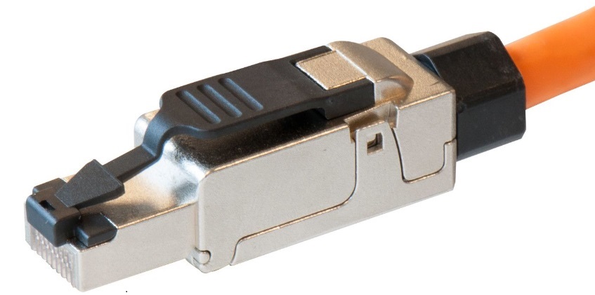 RJ45 connector C6a/7a shielded - Rj45