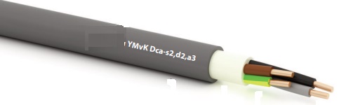 YMvK Dca ss -D- 0.6/1kV gy# 1x300 mm² cl5/2 - Ymvk dca
